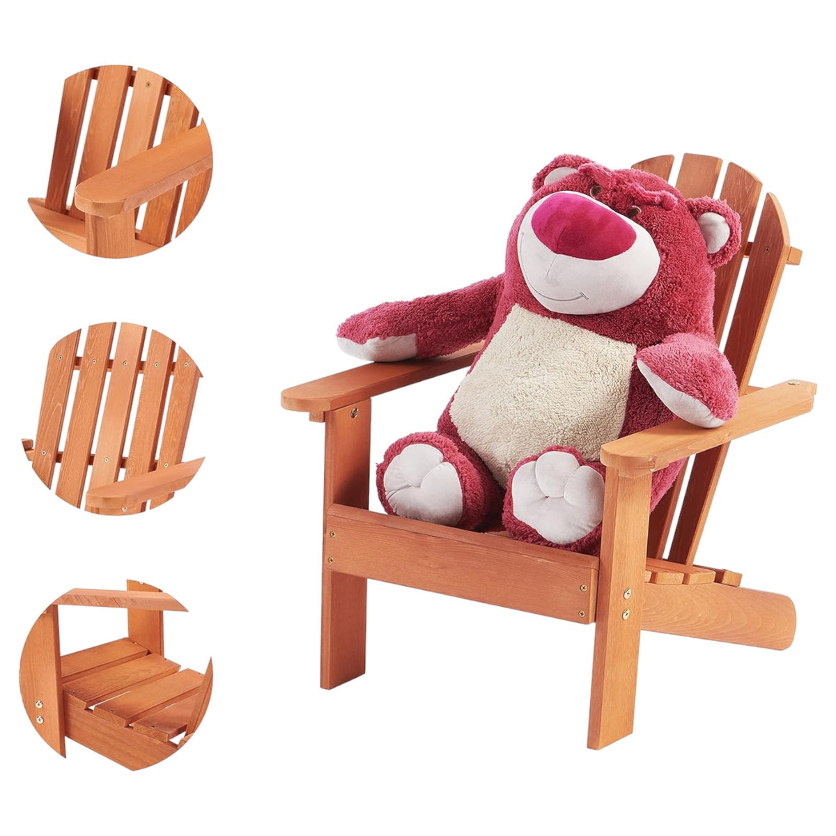 Benbo Kids Adirondack fa gyermekszék – kerti pihenőszék cédrusfából