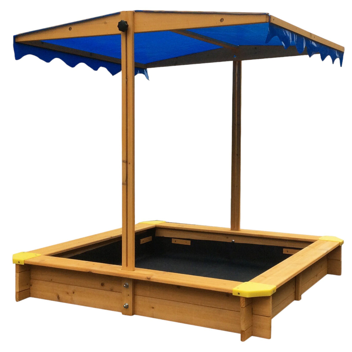 Benbo Kids fa homokozó állítható UV 30+ napellenzővel és takaróval – 112 × 112 cm
