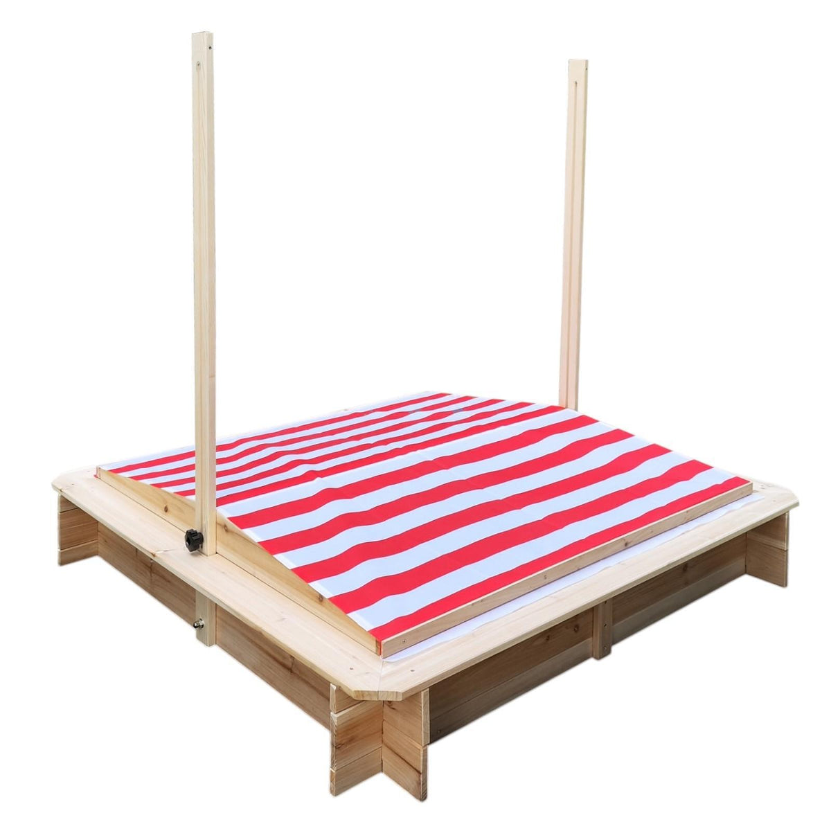 Benbo Kids fa homokozó állítható UV 30+ tetővel – 117 × 117 cm