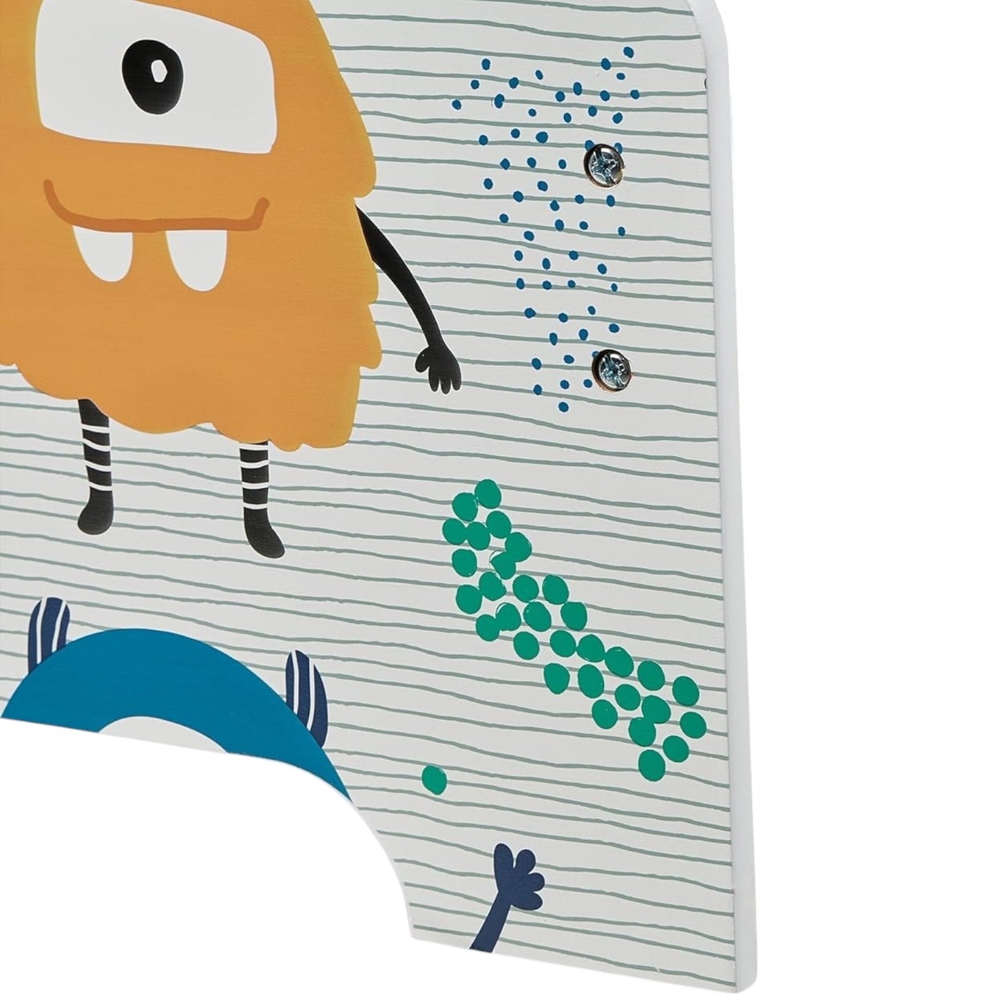 Gyerekágy leesésgátlóval – Szörnyecskék, 140 x 70 cm