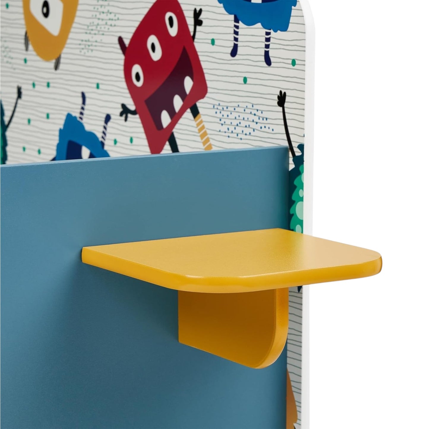 Gyerekágy leesésgátlóval – Szörnyecskék, 140 x 70 cm