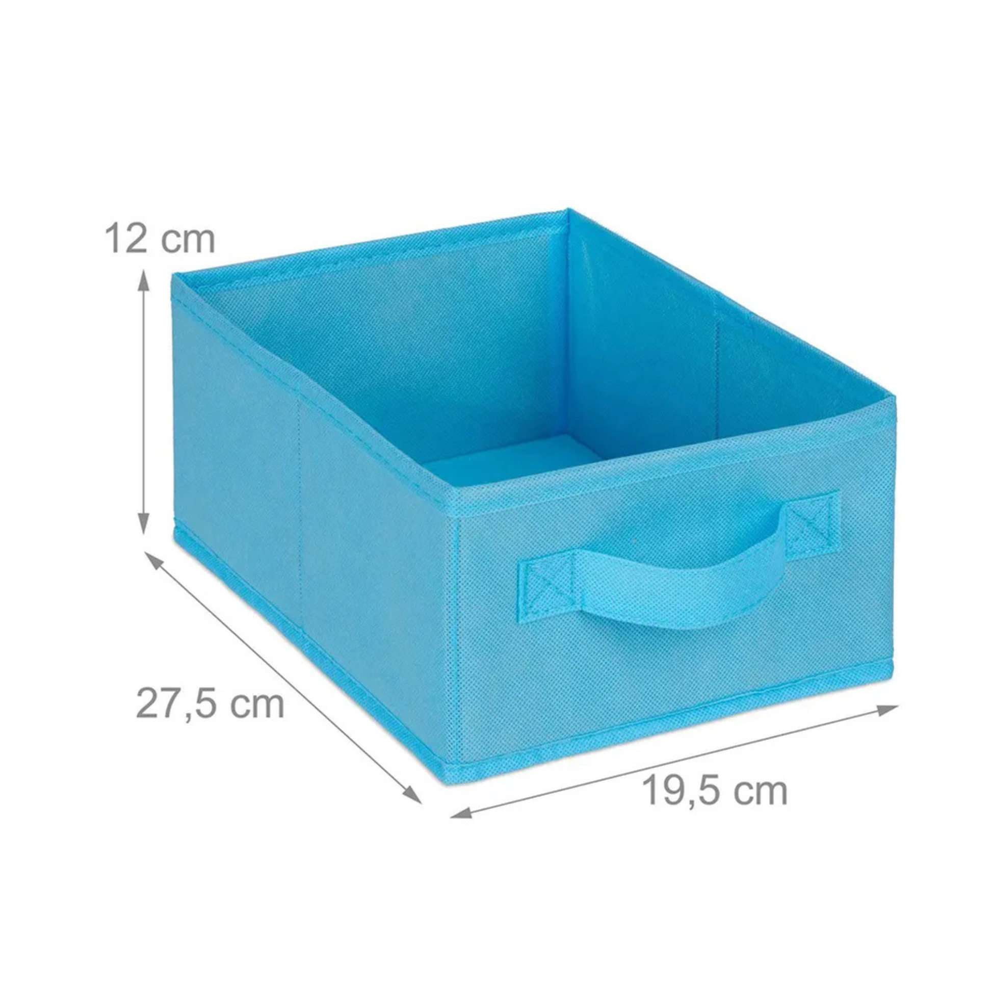 6 textil tárolódoboz játékoknak és ruháknak