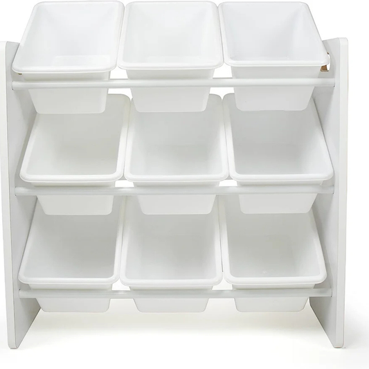 Benbo Kids fehér tárolópolc játékok és könyvek rendszerezéséhez