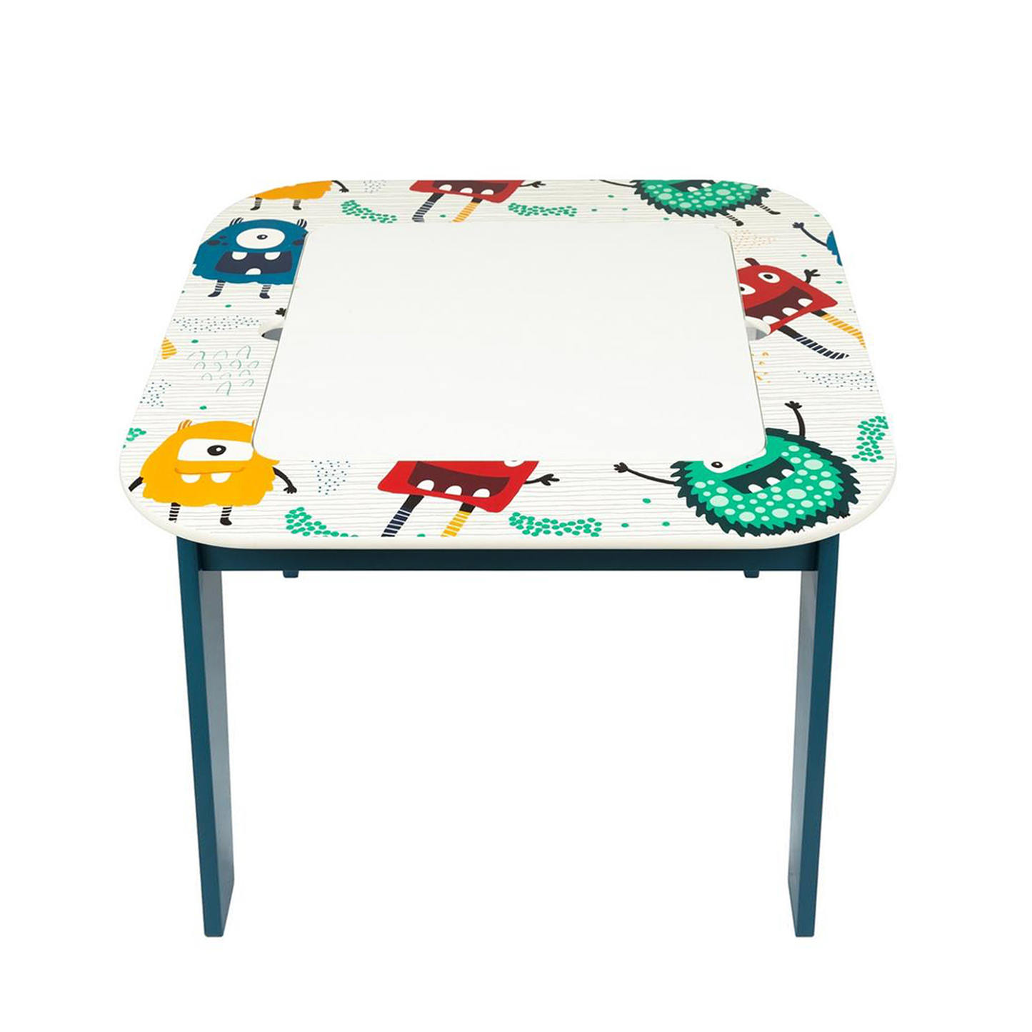 Benbo Kids gyerekasztal sima alaplappal és tárolóval