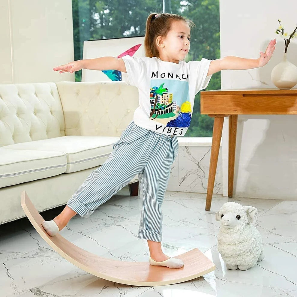 Benbo Kids fa egyensúlyozó deszka – 82 × 30 cm