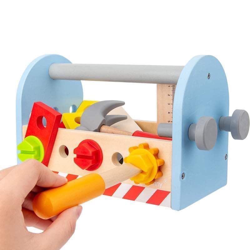 Benbo Kids fa szerszámkészlet hordozható szerszámosládában