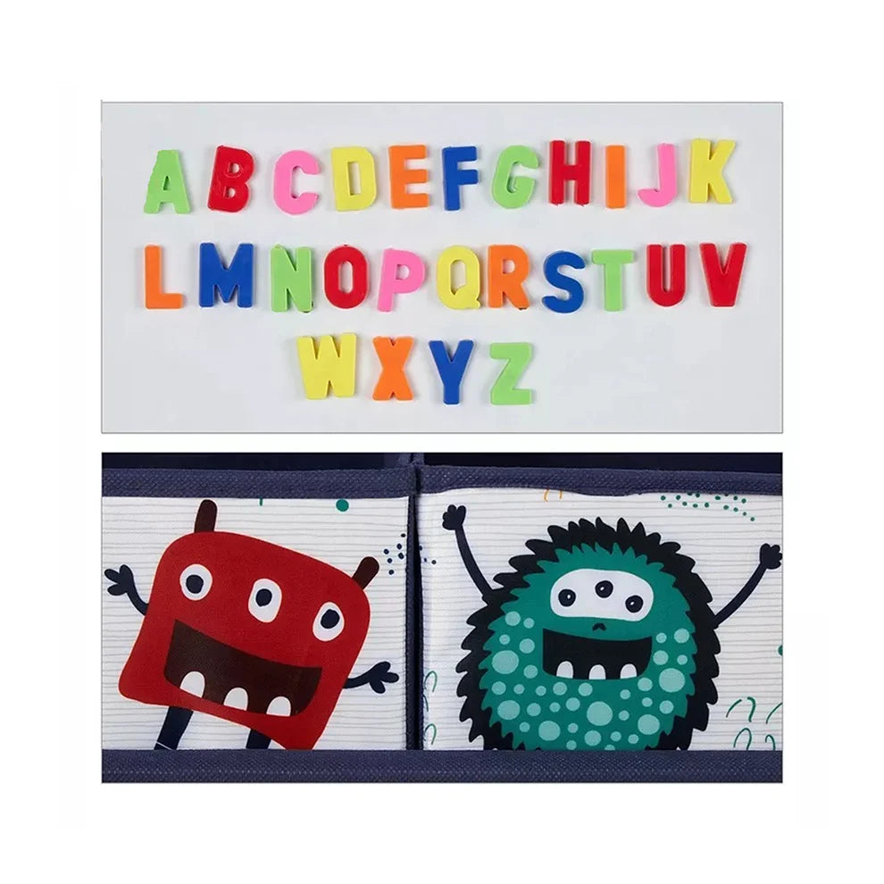 Benbo Kids MONSTER gyermek rajzállvány mágneses táblával, papírtekerccsel és tárolókkal