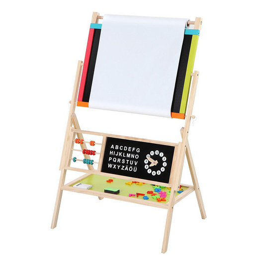 Gyerek fa állványos tábla 3 az 1-ben – Benbo Kids