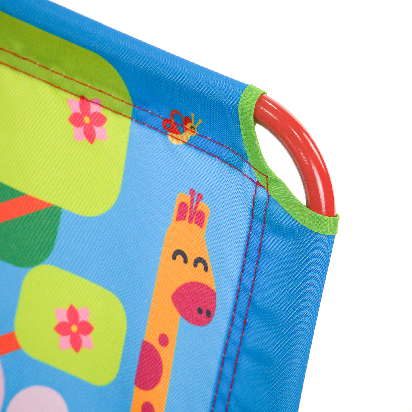 Könnyű és praktikus gyerekszék zöld színben